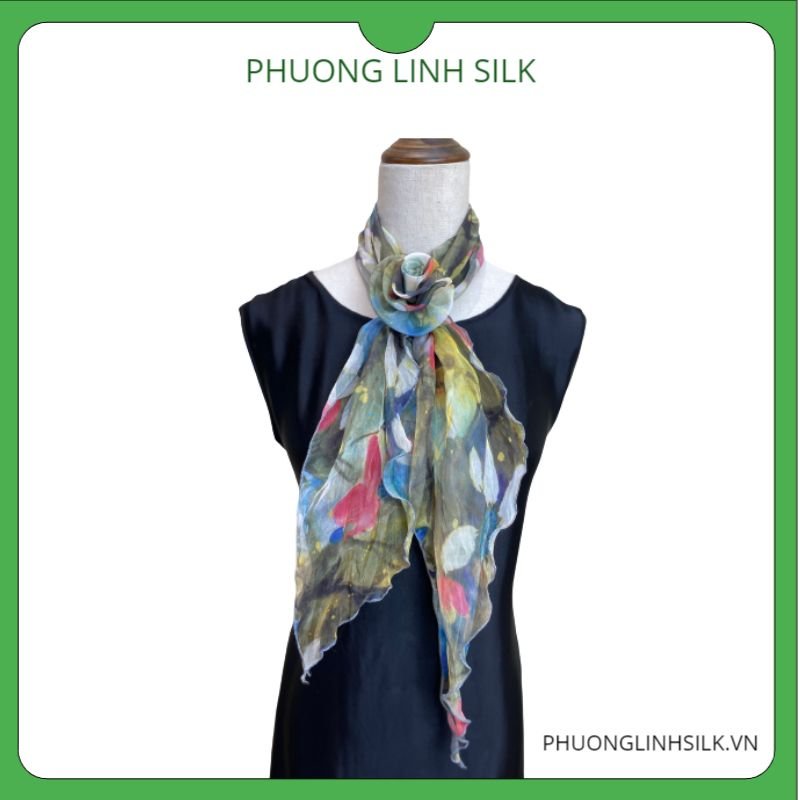 KHĂN HOA HỒNG QUẤN THỜI TRANG