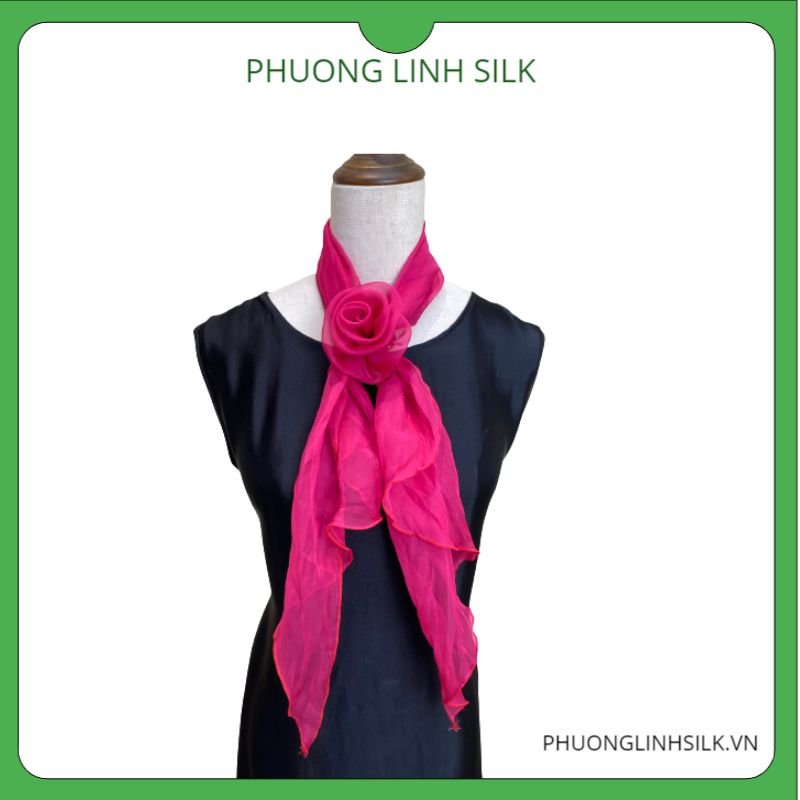 KHĂN HOA HỒNG QUẤN THỜI TRANG
