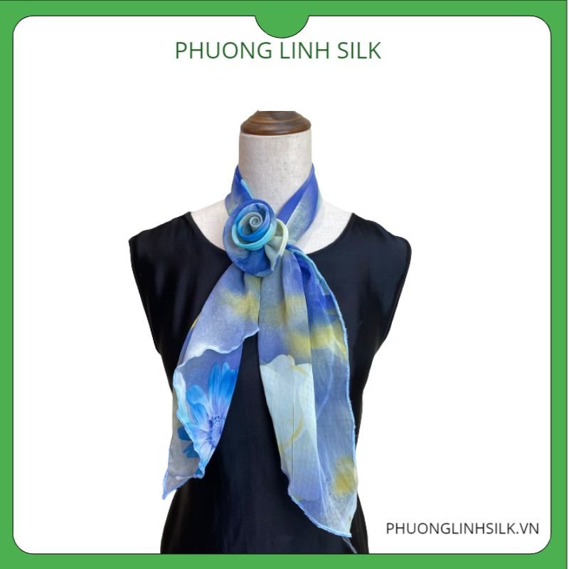 KHĂN HOA HỒNG QUẤN THỜI TRANG