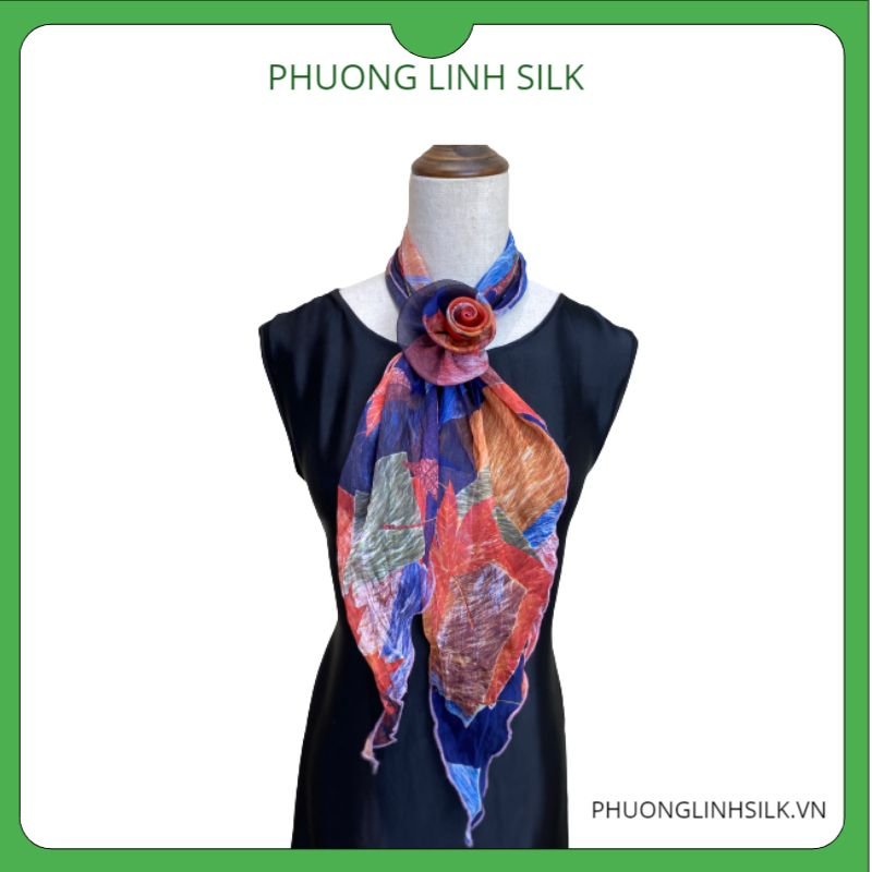 KHĂN HOA HỒNG QUẤN THỜI TRANG