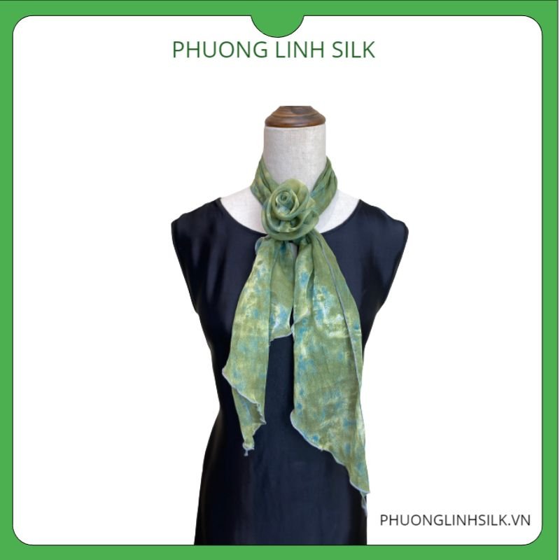 KHĂN HOA HỒNG QUẤN THỜI TRANG