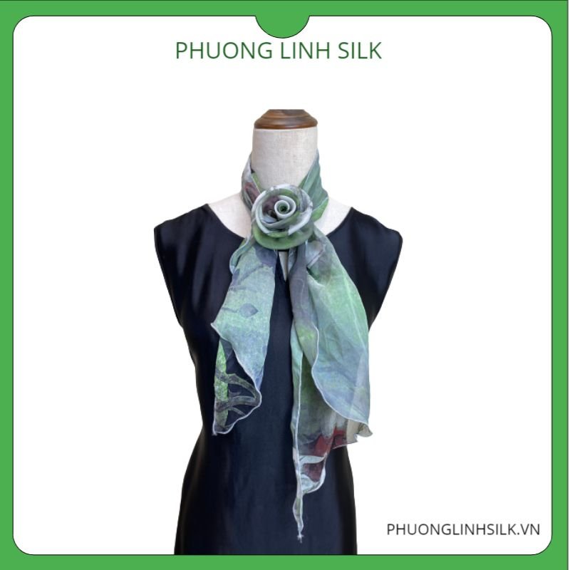 KHĂN HOA HỒNG QUẤN THỜI TRANG