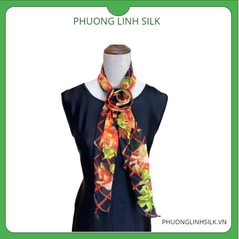 KHĂN HOA HỒNG QUẤN THỜI TRANG