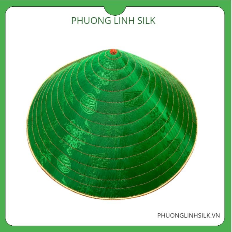 NÓN LỤA TƠ TẰM 14