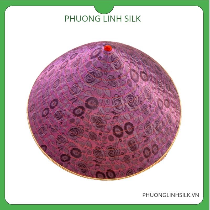 NÓN LỤA TƠ TẰM 09