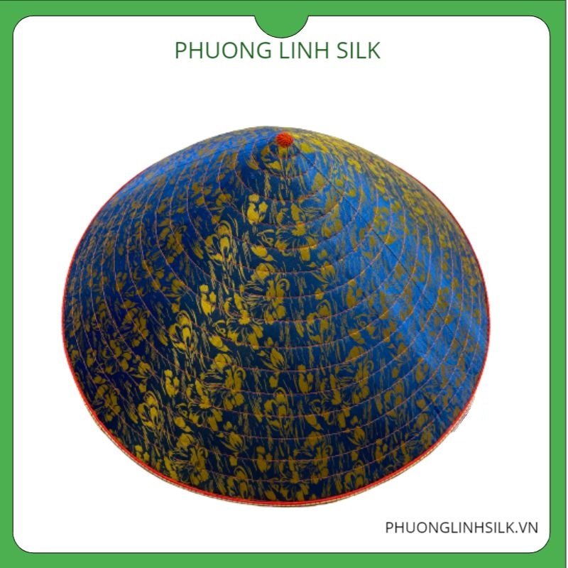 NÓN LÀNG CHUÔNG BỌC LỤA TƠ TẰM KỸ THUẬT VẠN PHÚC