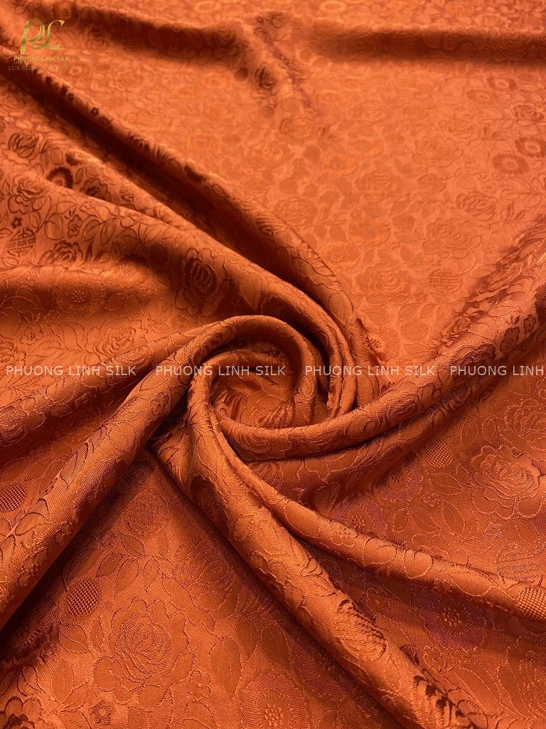 VẢI LỤA TẰM HỒNG THỌ 03