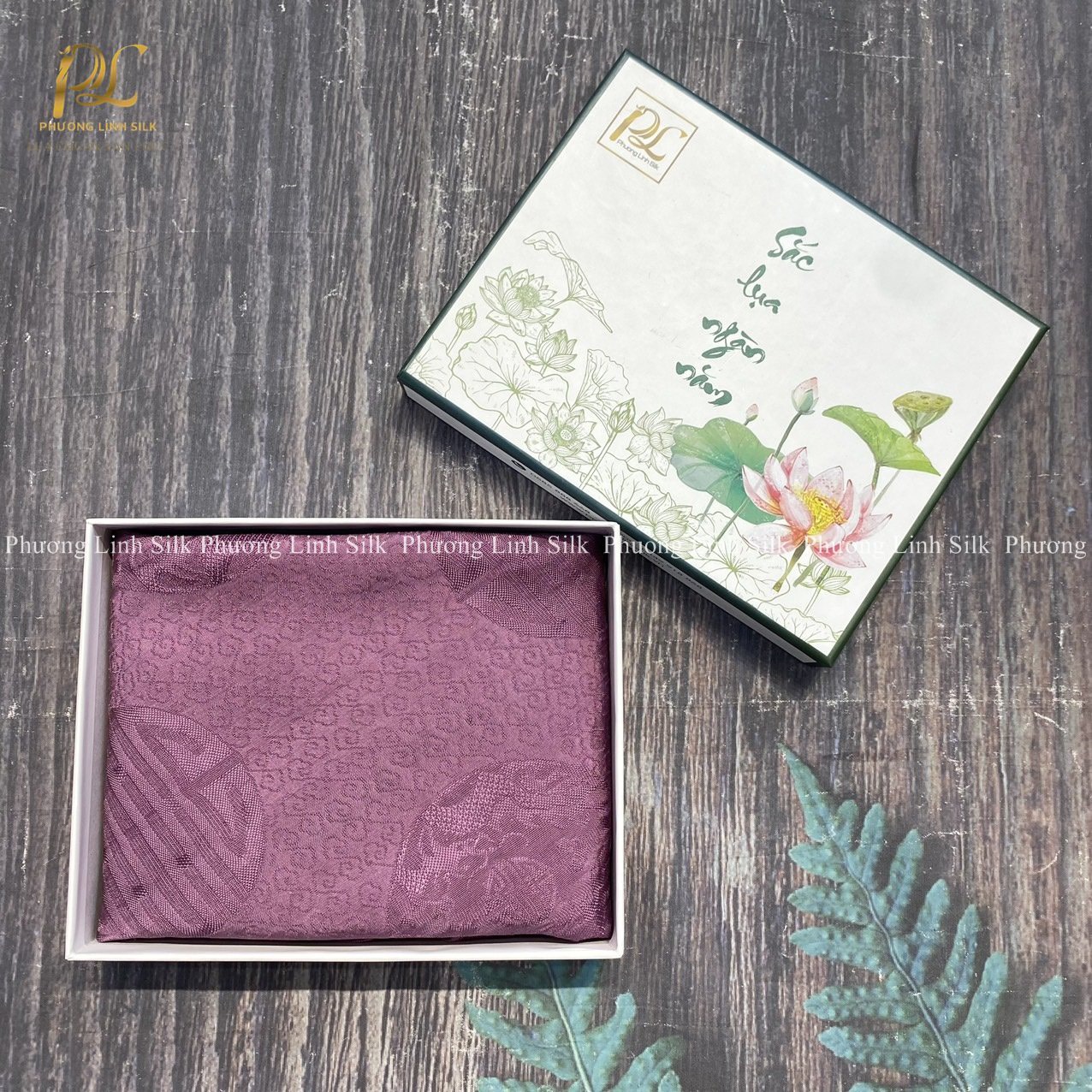 KHĂN LỤA VÂN CỔ TRUYỀN 100% TƠ TẰM