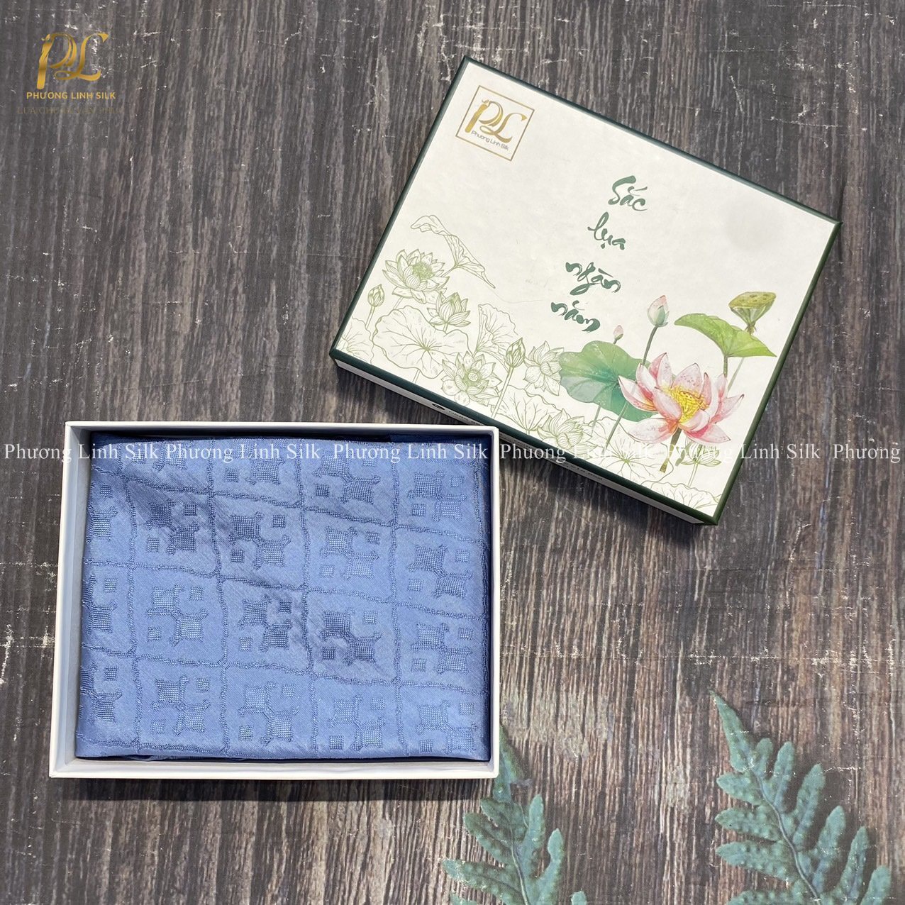 KHĂN LỤA VÂN CỔ TRUYỀN 100% TƠ TẰM