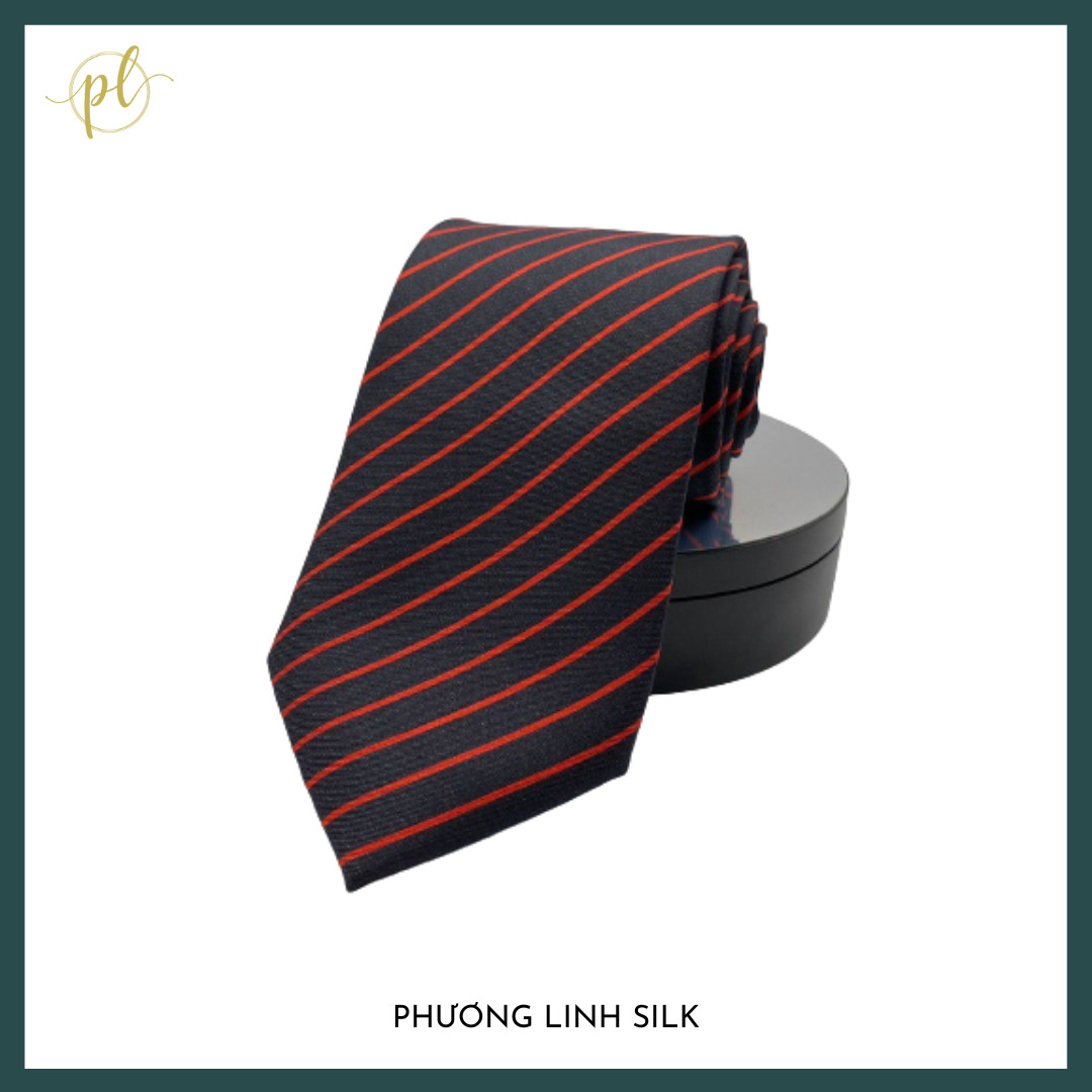 CÀ VẠT LỤA MỀM DỆT 100% TỪ SỢI TƠ TẰM CAO CẤP