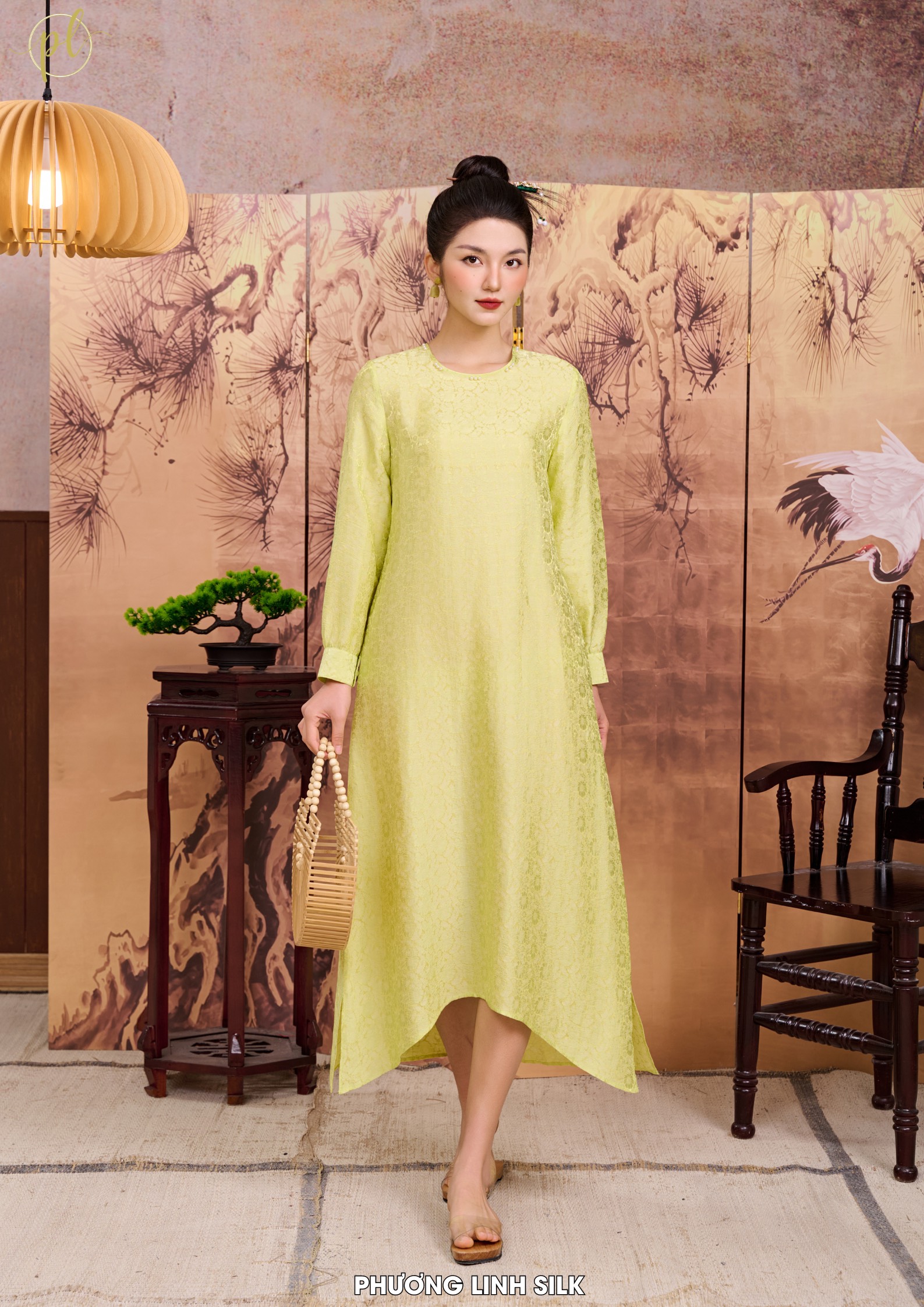 Đầm Lụa Linh Hương