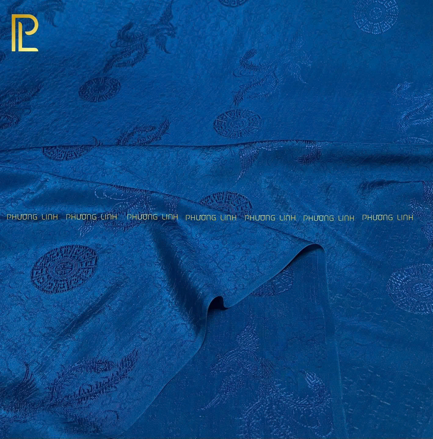 VẢI LỤA VÂN CỔ 100% TƠ TẰM