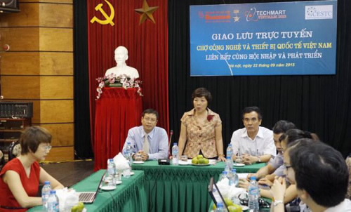 Giao lưu trực tuyến: Techmart 2015 - Liên kết hội nhập và phát triển bền vững
