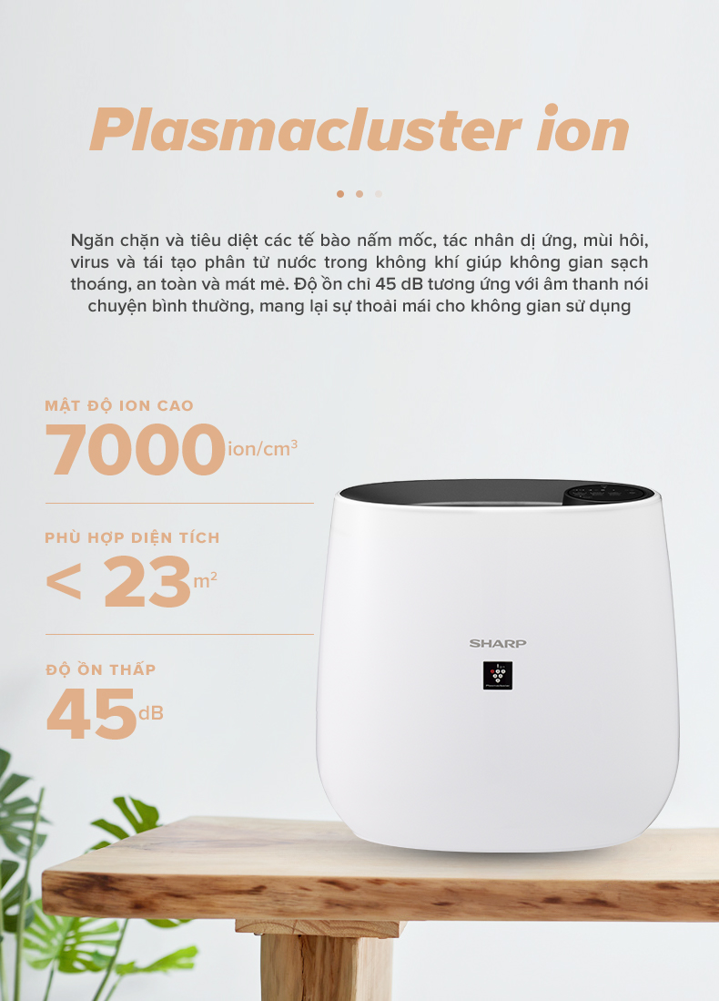 Máy Lọc không khí Sharp FPJ30EBA Thailand Đánh giá Lọc không khí Sharp FPJ30EBA Thailand