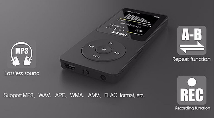 Máy Nghe Nhạc MP3 Ruizu X02 8GB