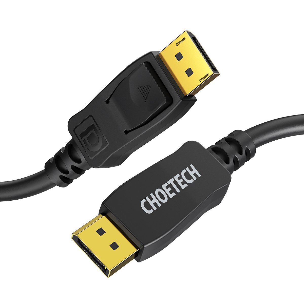 Dây Cáp Displayport 1.4 8K 60hz 32.4Gbps Choetech XDD01 Dài 2M - Hàng Chính Hãng