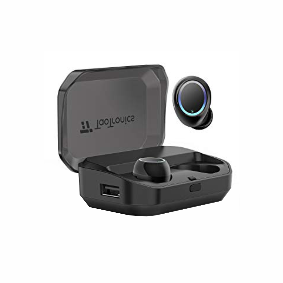 Tai Nghe TaoTronics EarBud Bluetooth Chống Nước IPX7 120 Giờ Sử Dụng TT-BH052 - Đen