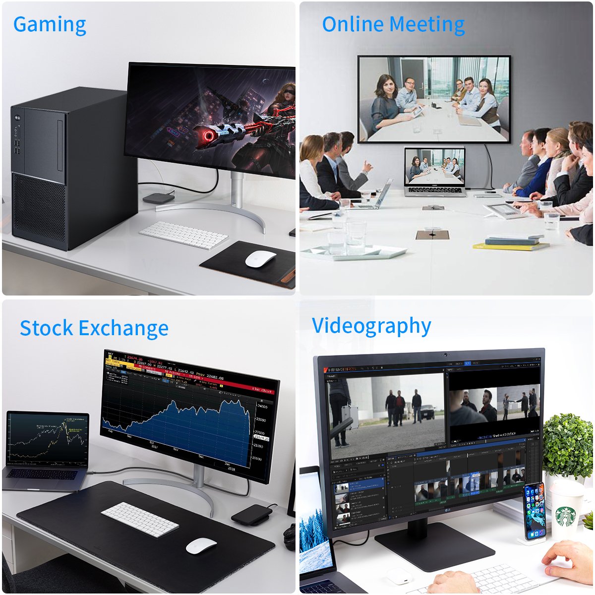 Dây Cáp Displayport 1.4 8K 60hz 32.4Gbps Choetech XDD01 Dài 2M - Hàng Chính Hãng