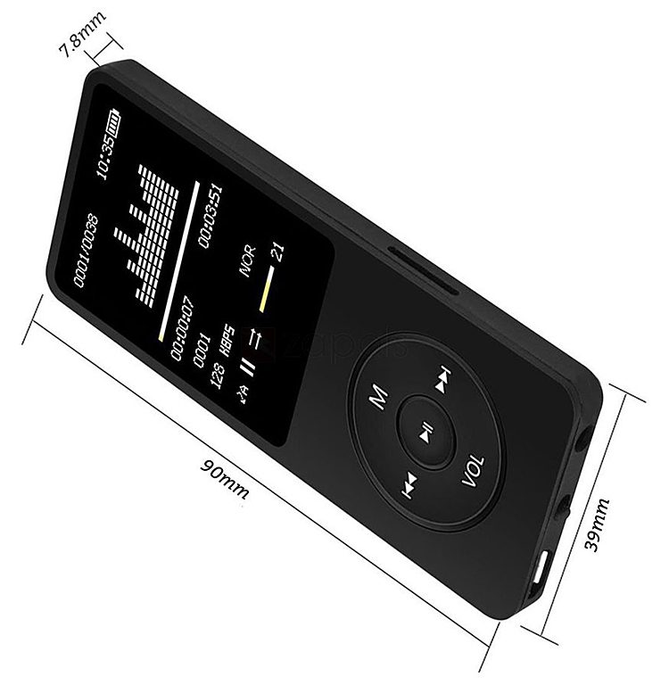 Máy Nghe Nhạc MP3 Ruizu X02 8GB
