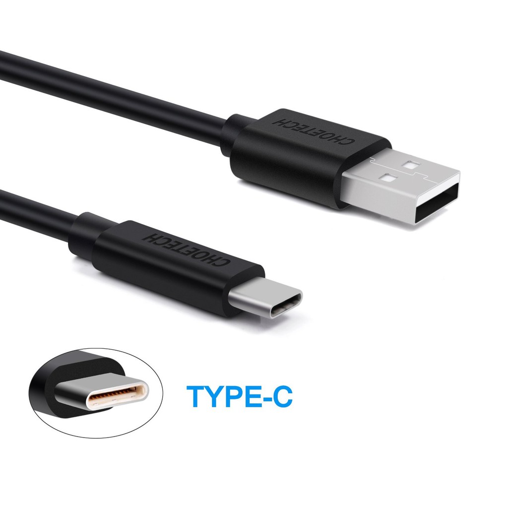 Dây Cáp Sạc Điện Thoại USB to USB Type C 30W Dài 0.5M CHOETECH AC0001 - Hàng Chính Hãng