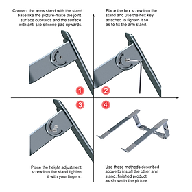 Giá Đỡ Tản Nhiệt Dành Dành Cho Laptop Macbook Từ 9 Đến 17 Inch Khung Nhôm Cao Cấp CHOETECH H033 - Hàng Chính Hãng