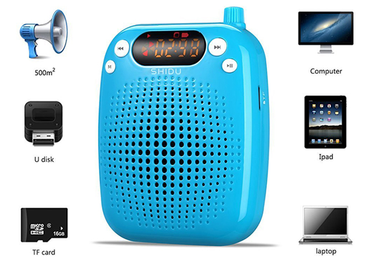 Máy Trợ Giảng Không Dây Shidu SD-S611 - Hàng Chính Hãng