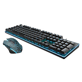 Bộ Bàn Phím Và Chuột Gaming Có Dây RAPOO V100S - Hàng Chính Hãng