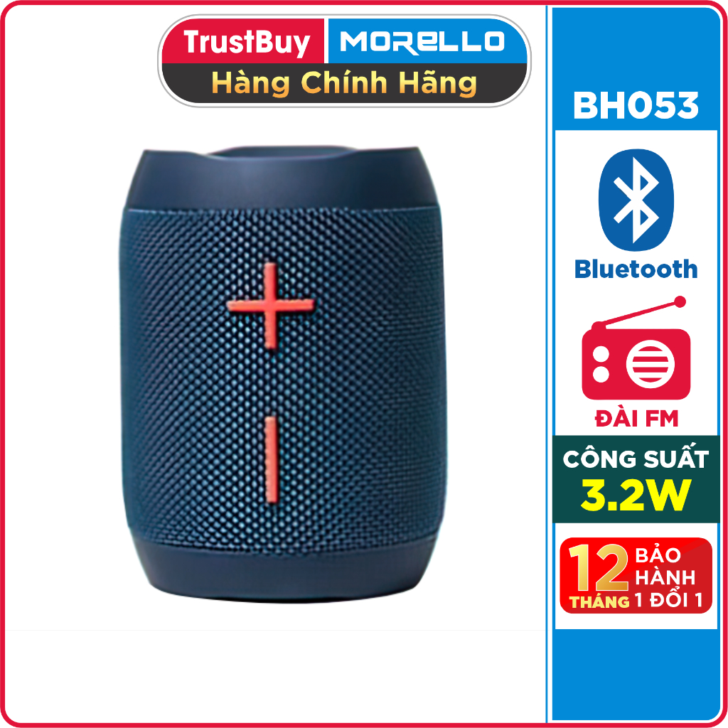 Loa bluetooth Morello BS03 - Hàng Chính Hãng