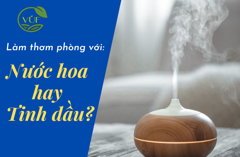 Làm Thơm Phòng - Dùng Nước Hoa Hay Tinh Dầu