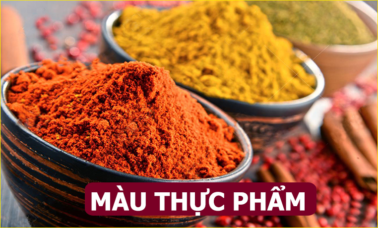Chất Tạo Màu Thực Phẩm & Phân Loại Chất Tạo Màu?