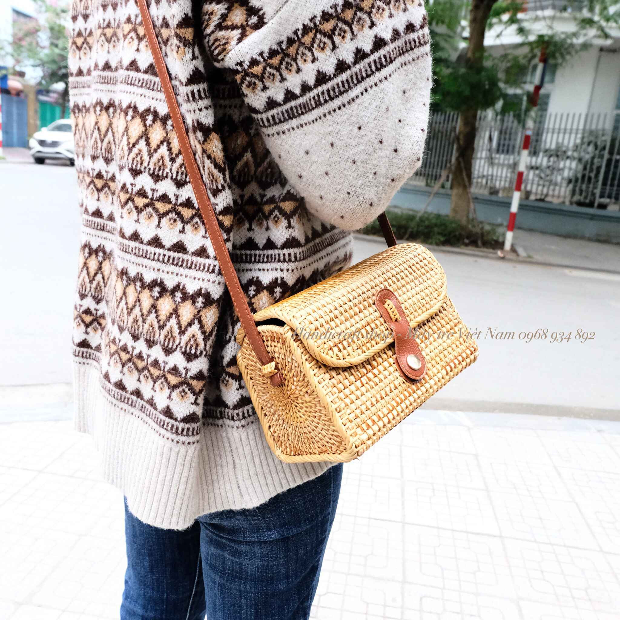 Túi mây chữ nhật (dáng hộp)