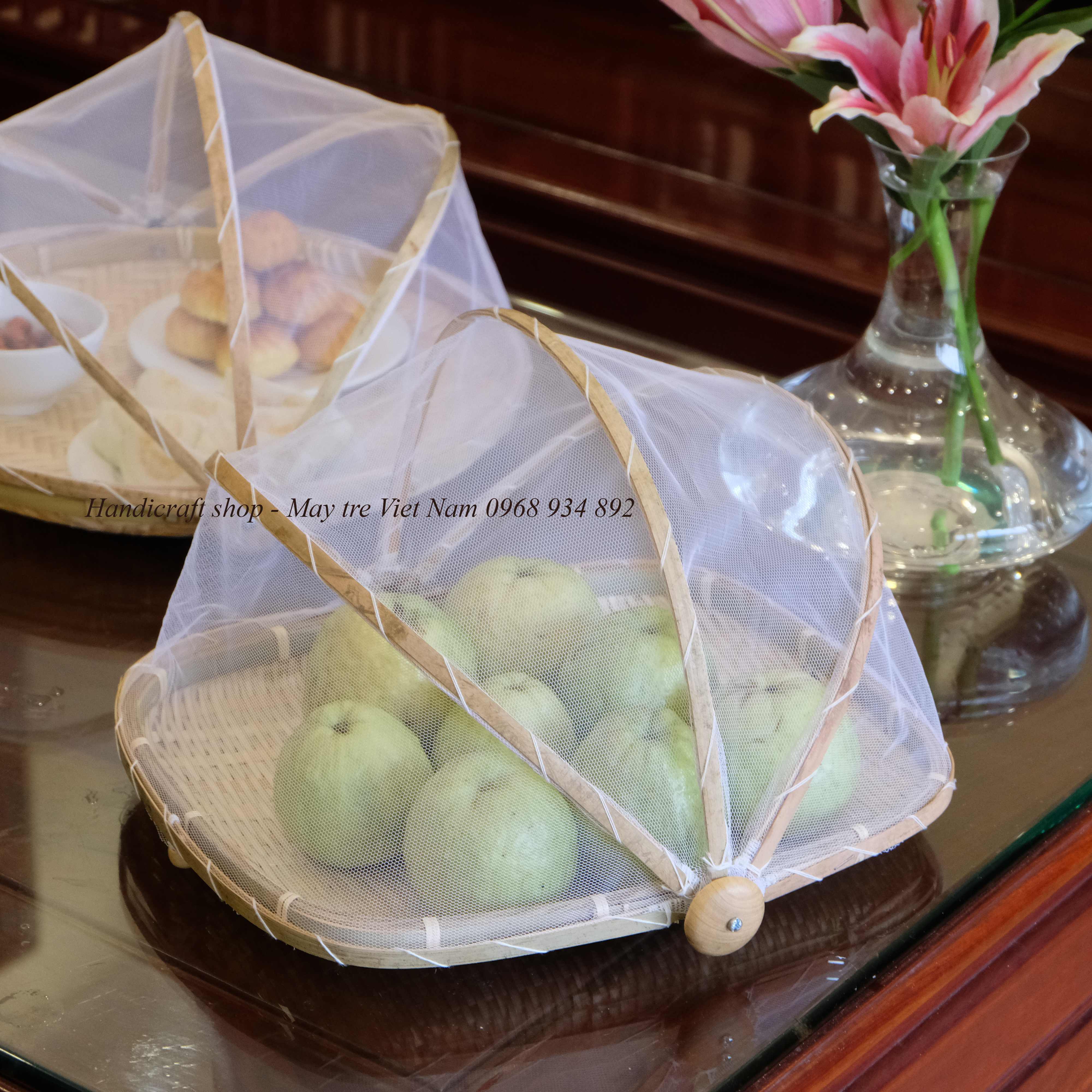 Lồng bàn có màn che chữ nhật