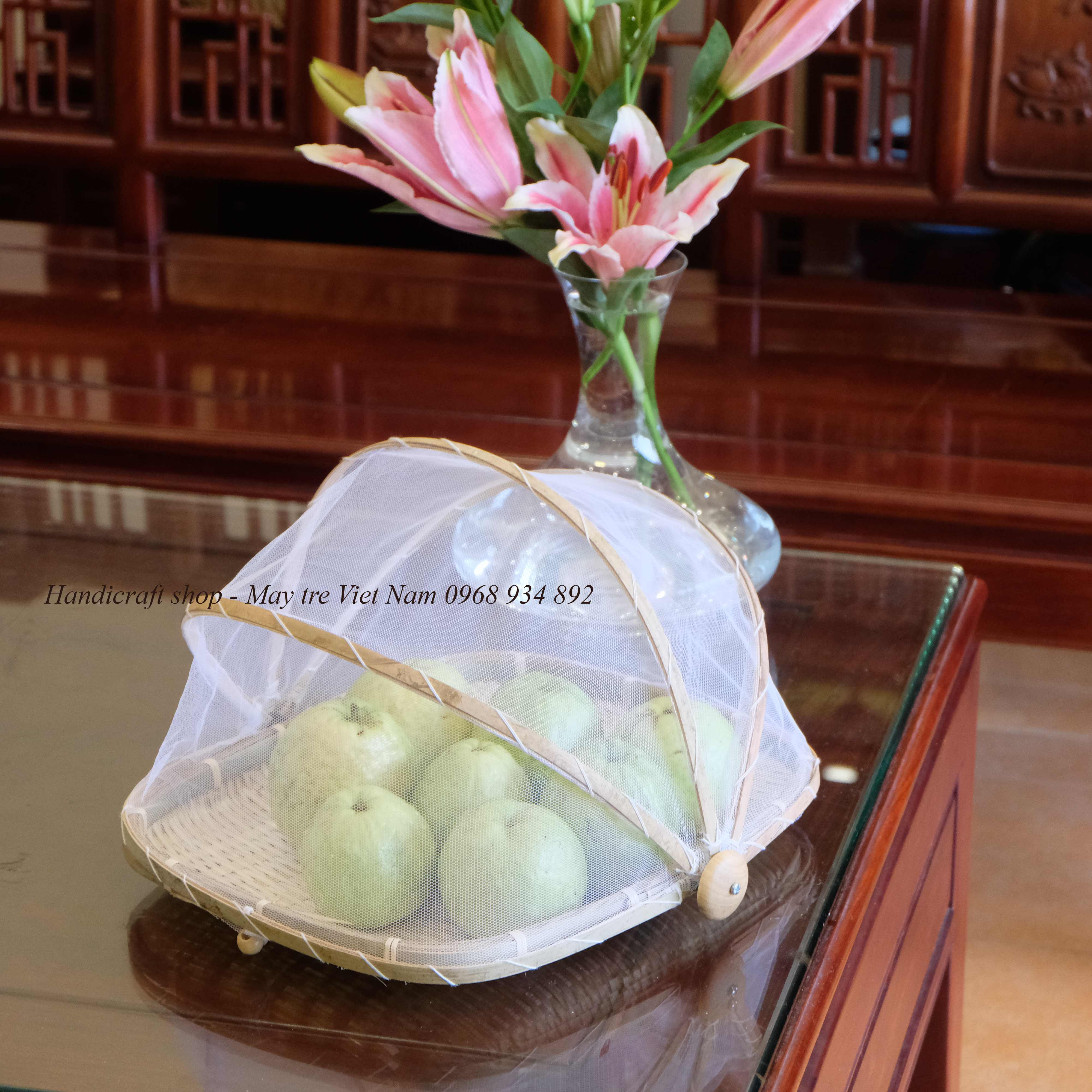 Lồng bàn có màn che chữ nhật