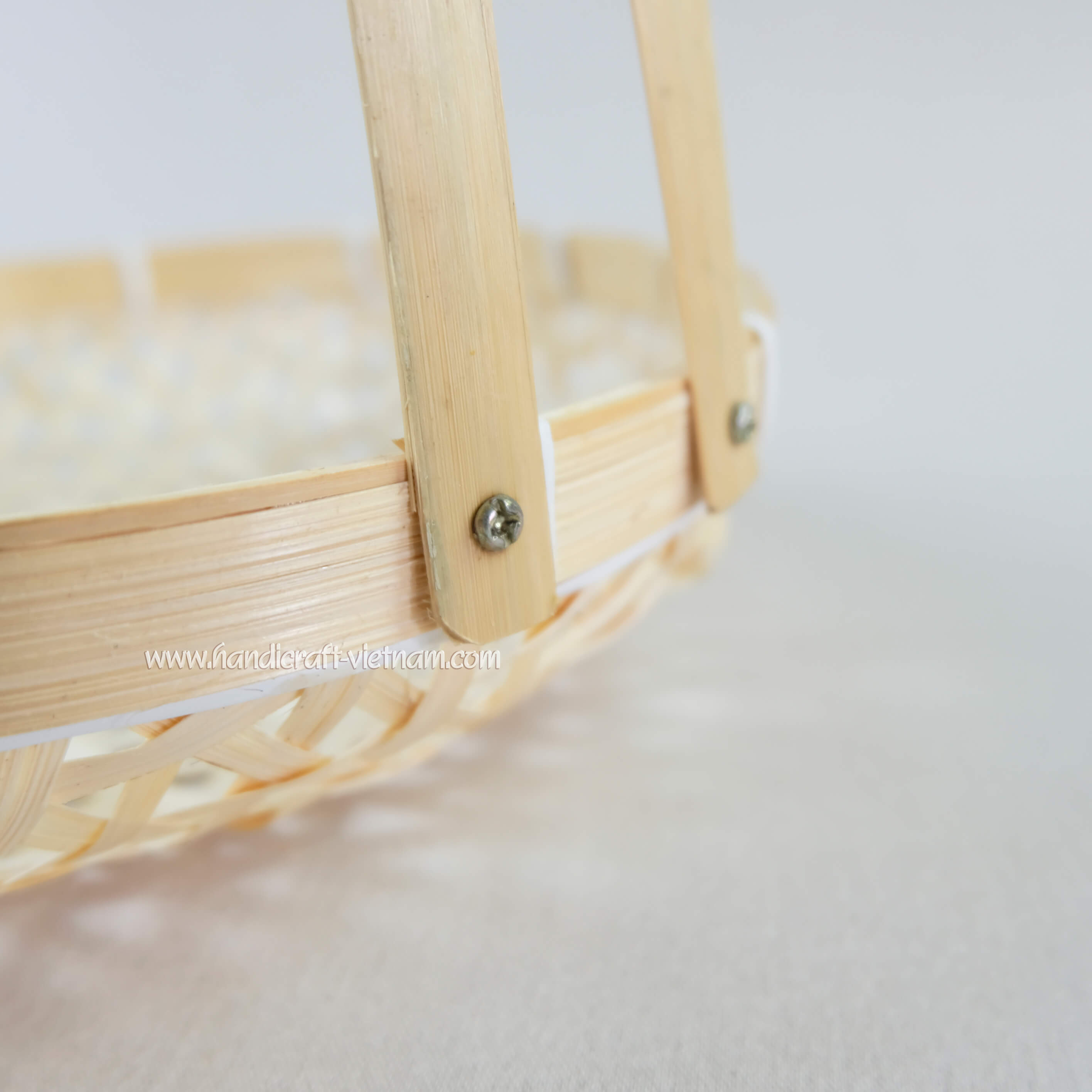 Giỏ tre 2 quai xách