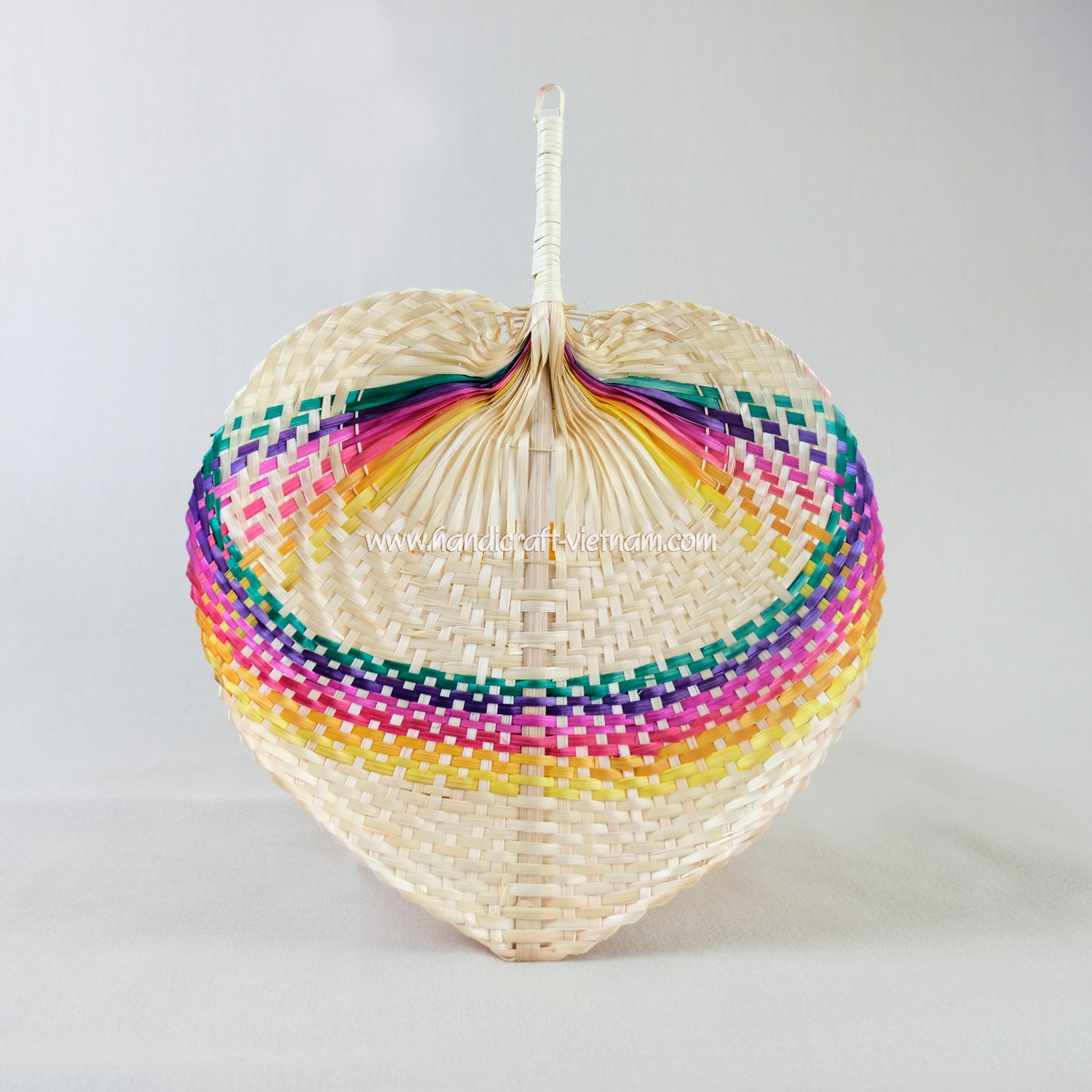 Quạt Nan Cầu Vồng