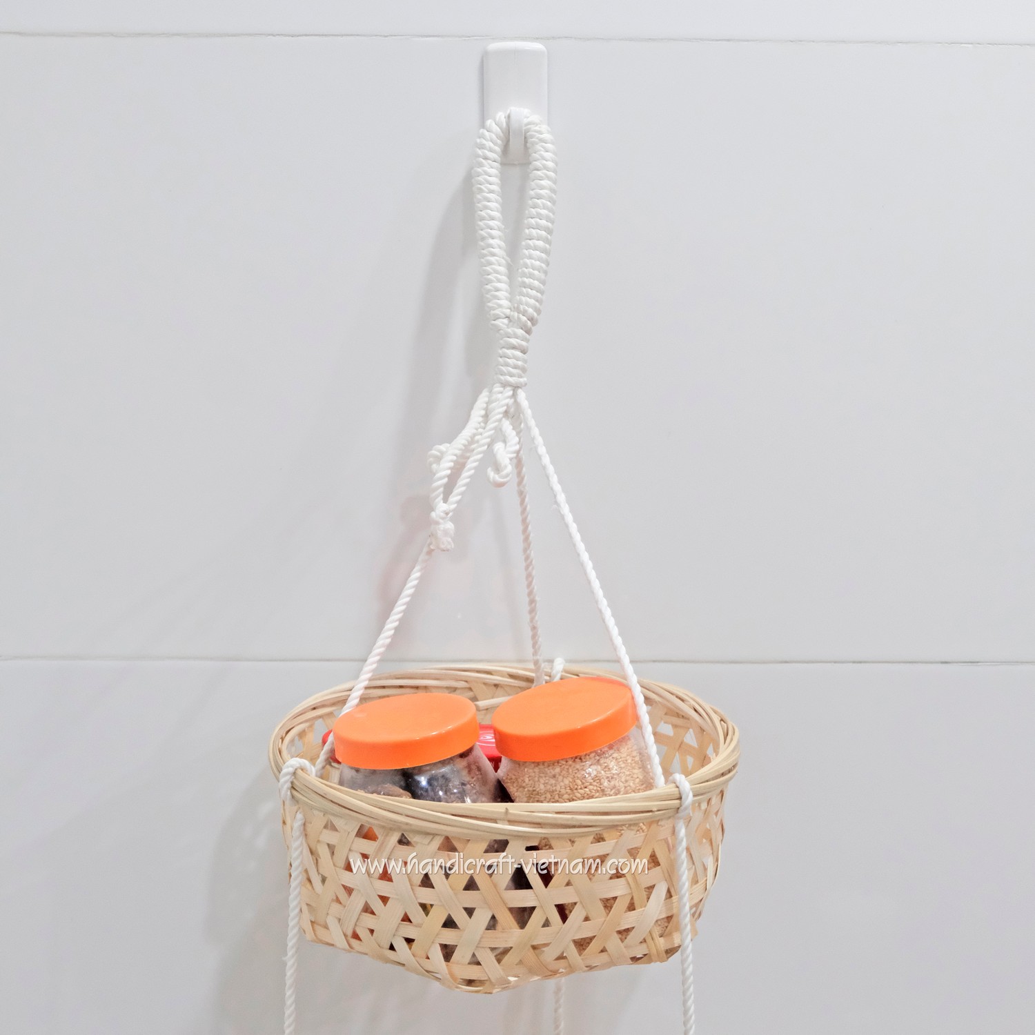 Giỏ tre 3 tầng (quai thừng)