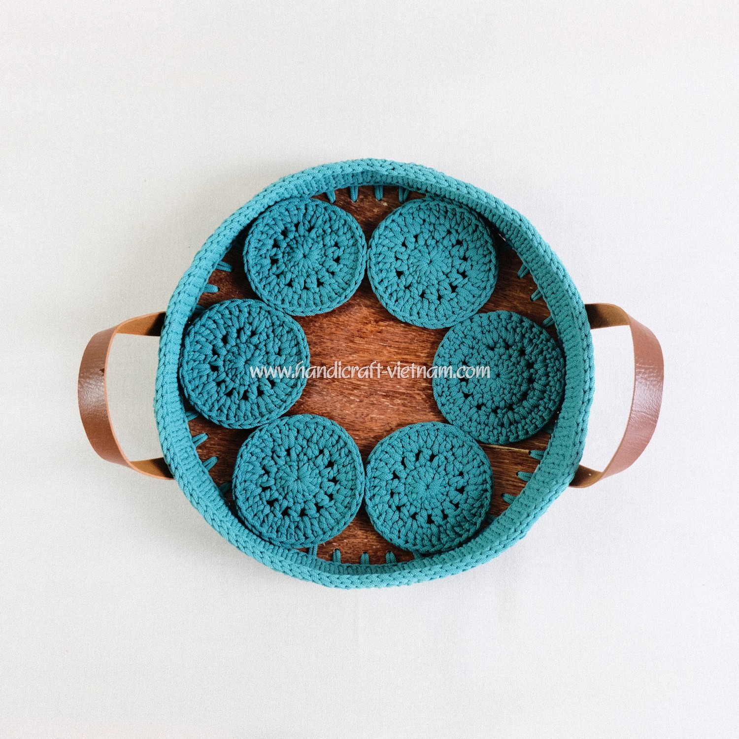 Khay sợi (Quai da)