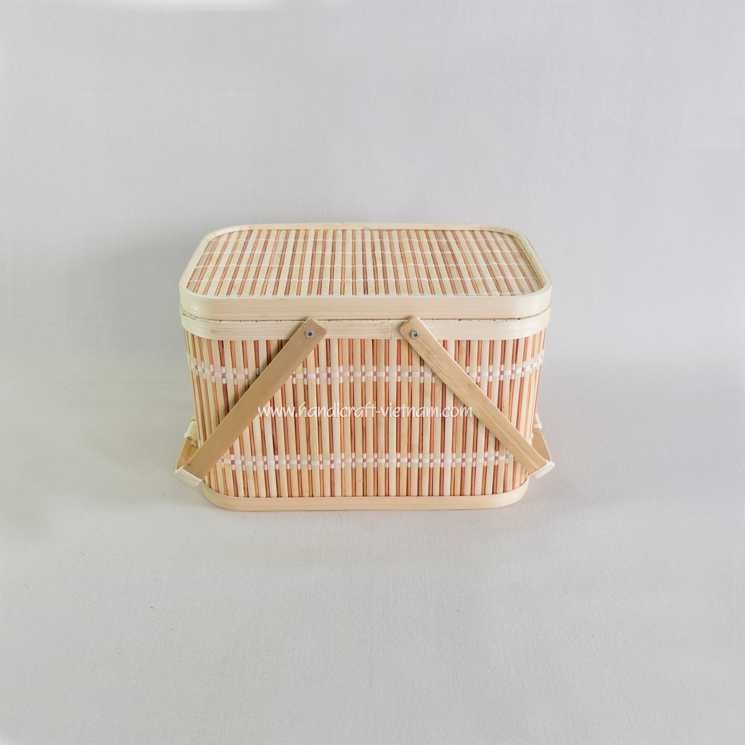 Giỏ tre picnic dáng cao