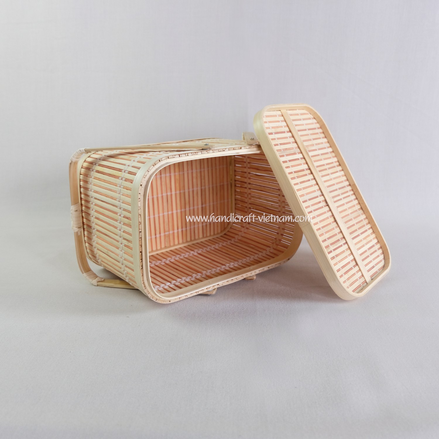 Giỏ tre picnic dáng cao