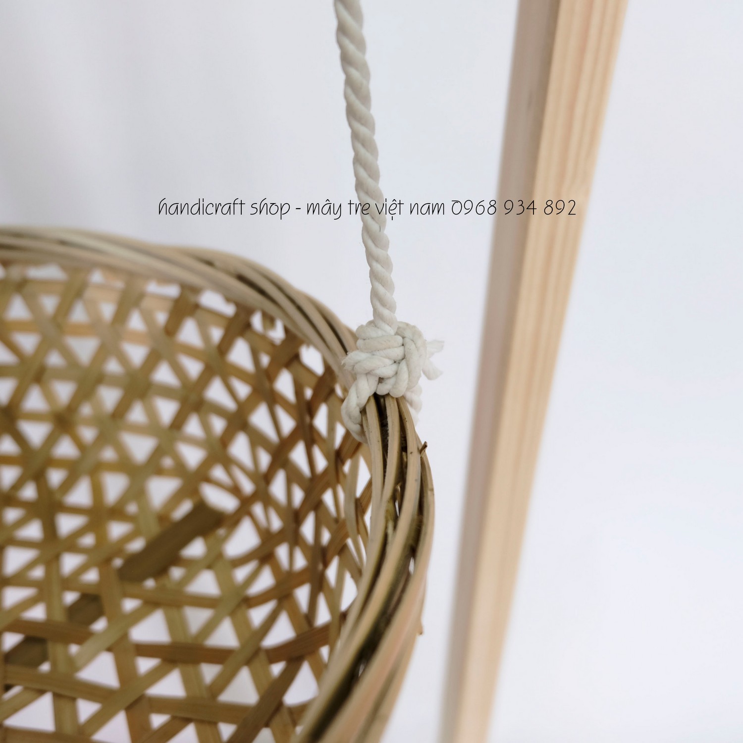 Giỏ tre 3 tầng (quai thừng)