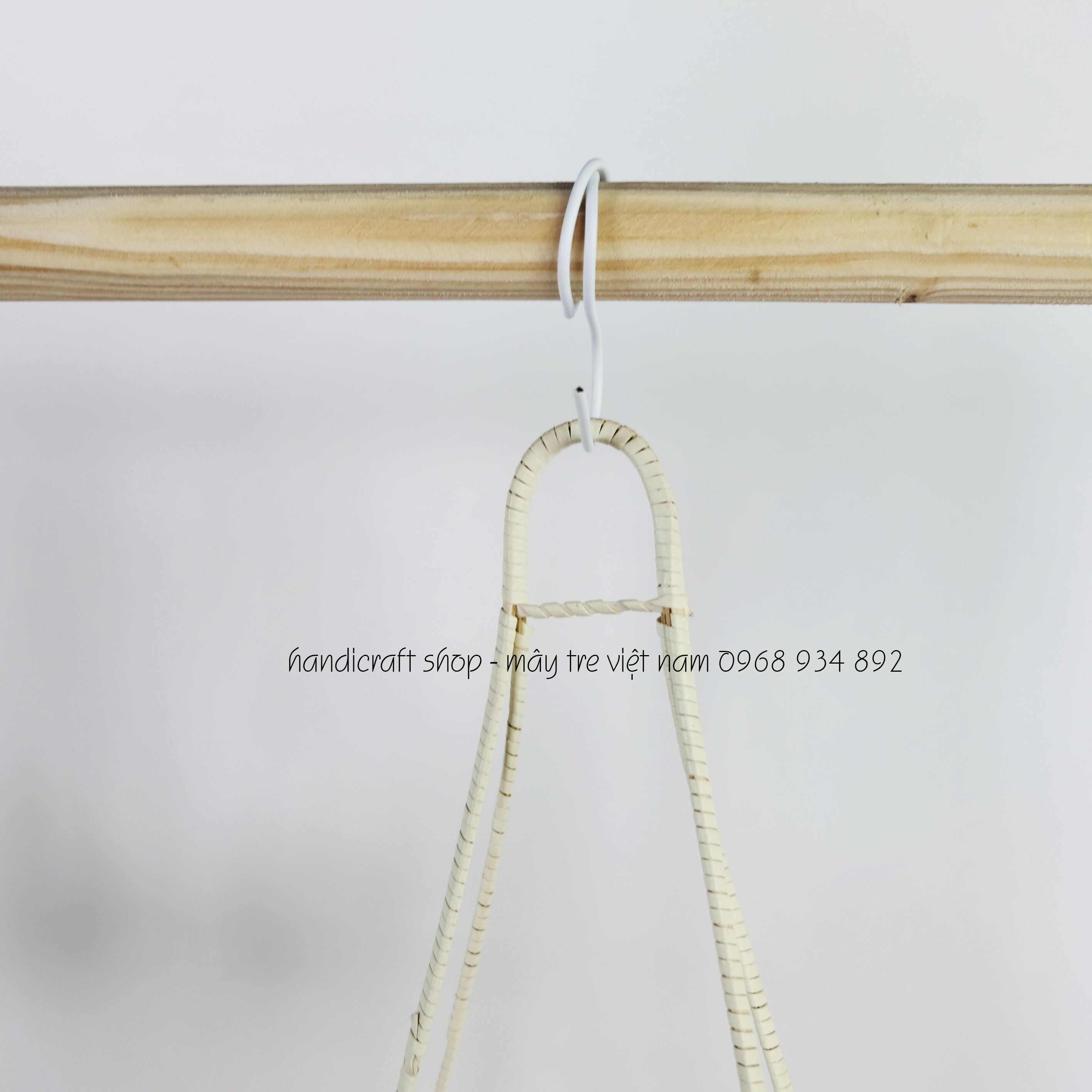 Giỏ tre trang trí (Quai mây)