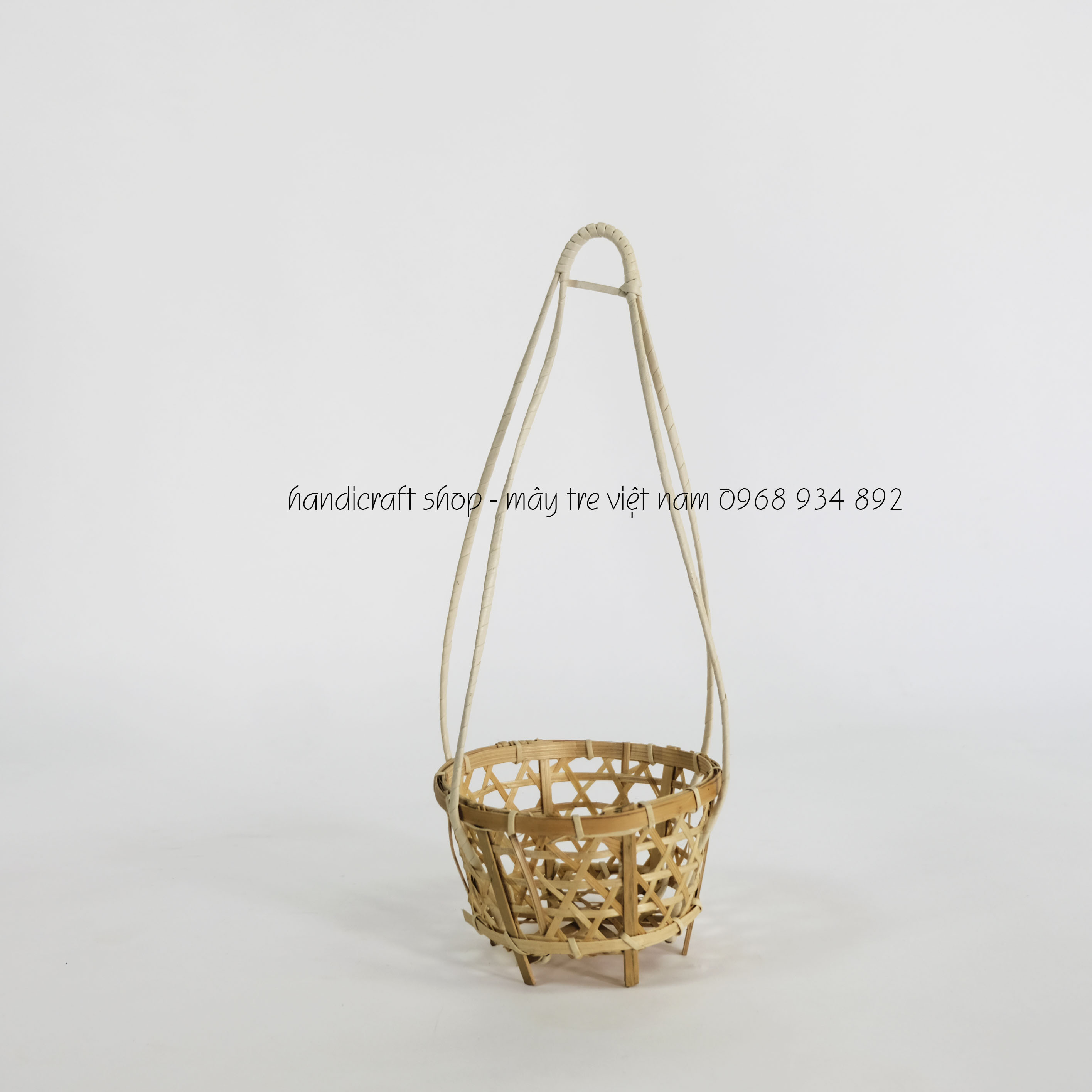 Giỏ tre trang trí (Quai mây)