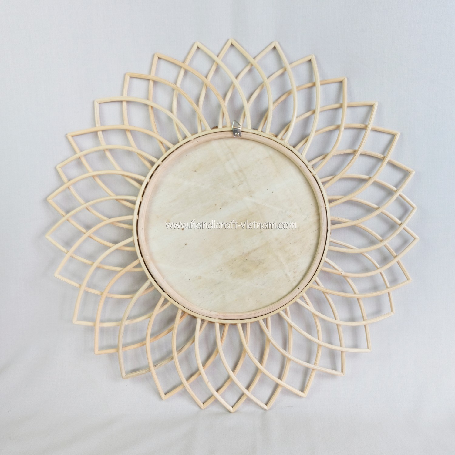 Gương mây trang trí hình hoa hướng dương