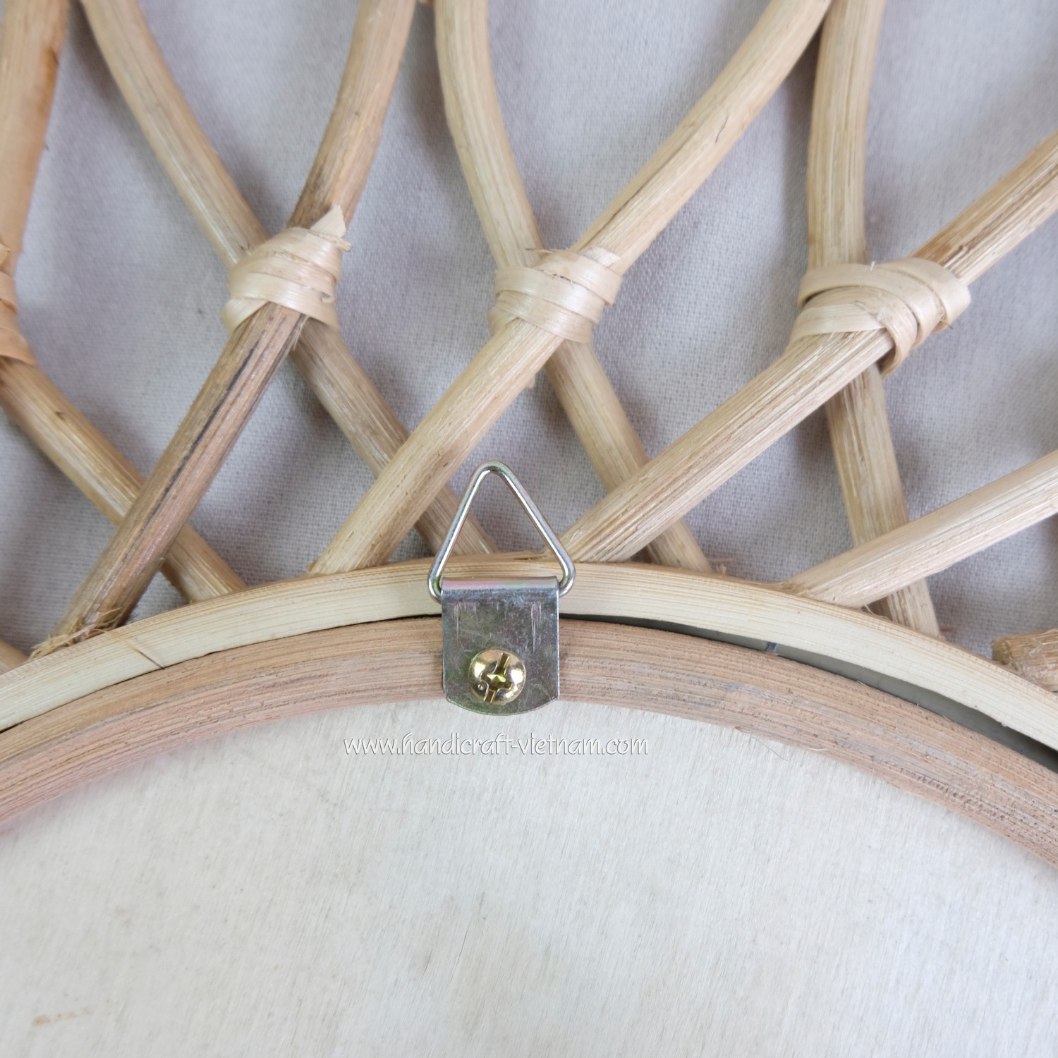 Gương mây trang trí hình mặt trời