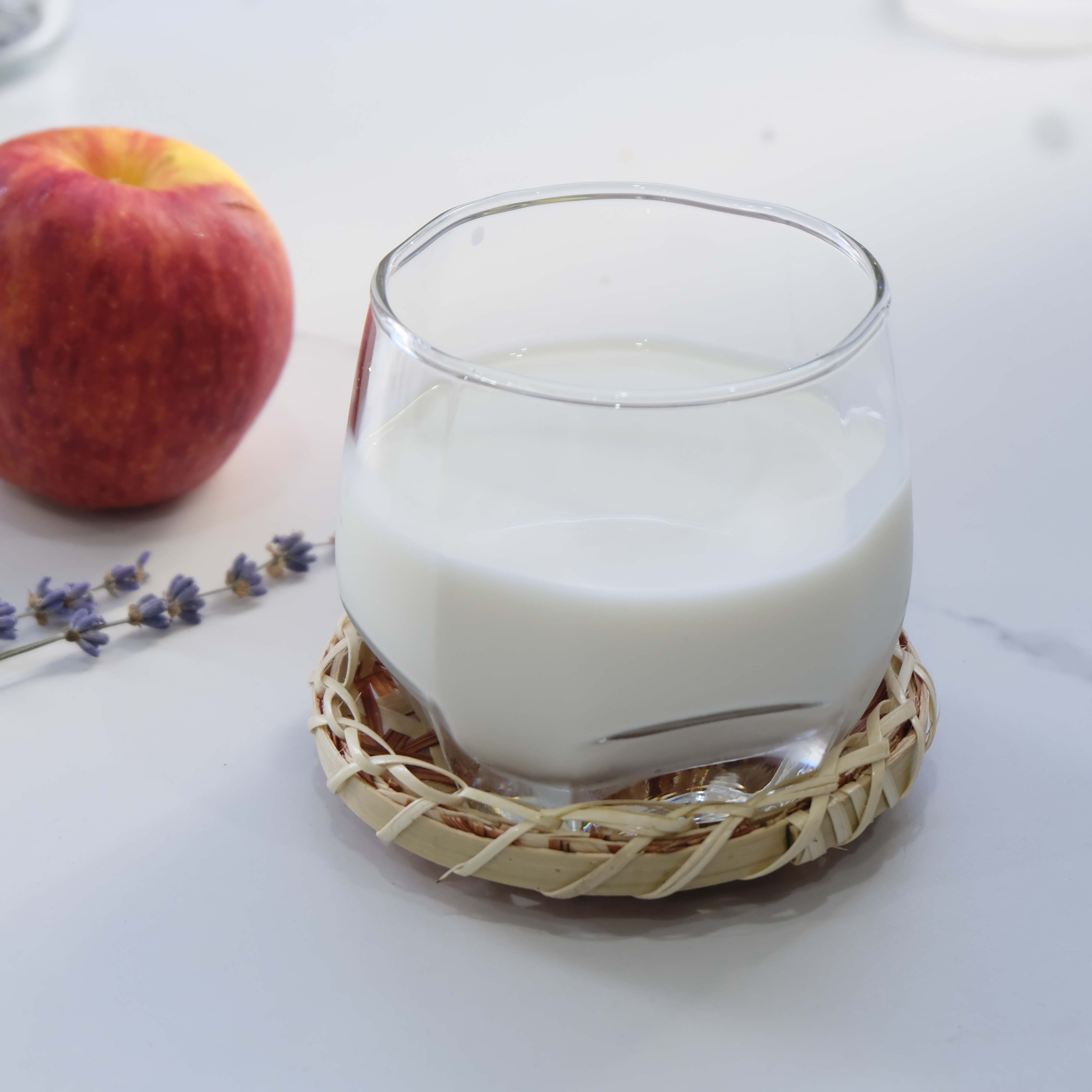 Lót cốc tre hoa thị