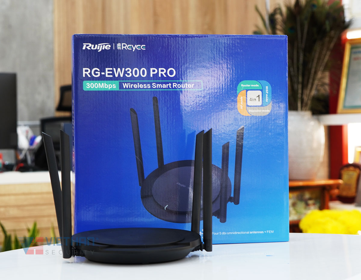 Bộ phát Smart Home WiFi Reyee RG-EW300 PRO