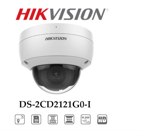 Camera IP bán cầu Hikvision DS-2CD2121G0-I