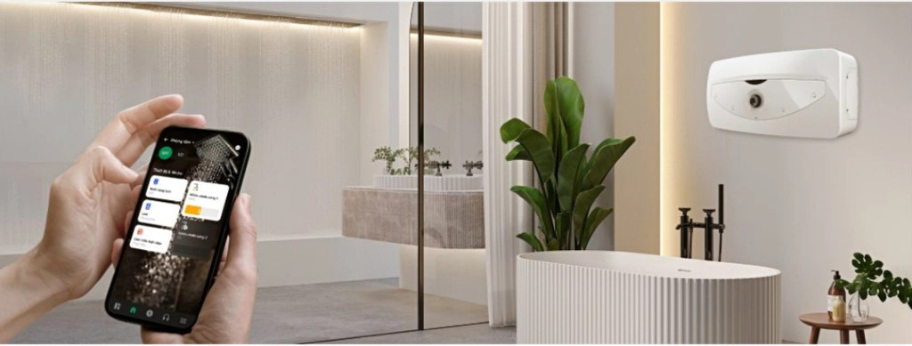 BẬT TẮT BÌNH NÓNG LẠNH THÔNG MINH