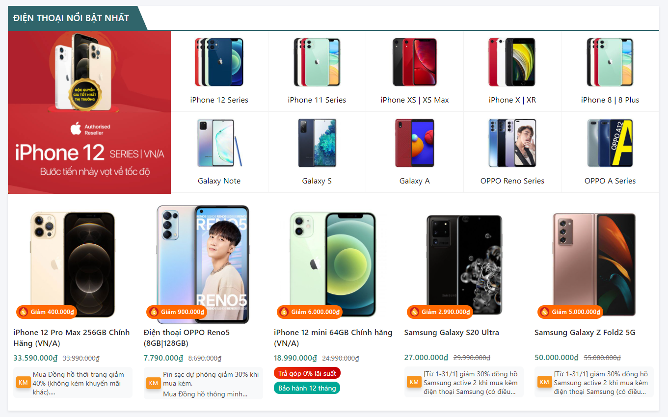 Evo Mobile - Sản phẩm 1