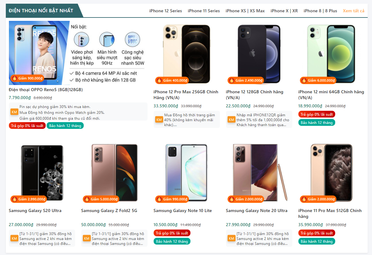 Evo Mobile - Sản phẩm 2
